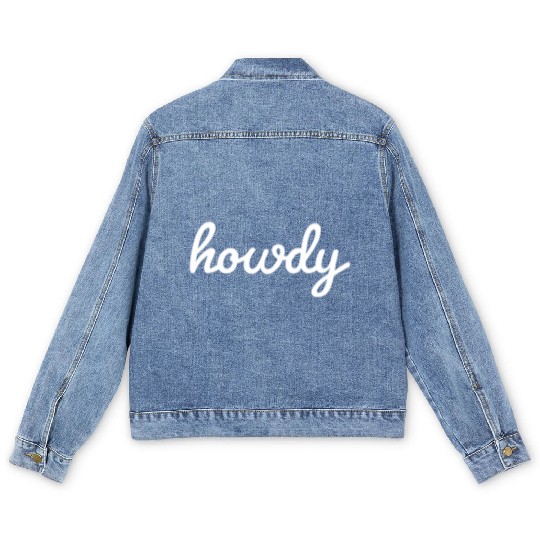 67858 Howdy Men's Denim Jackets
