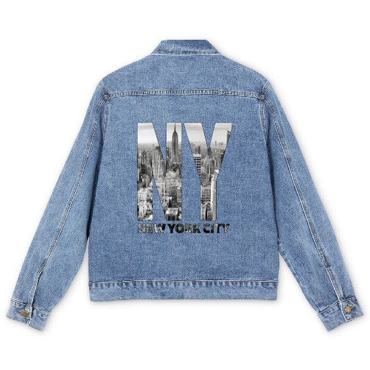 New York City yline Nyc Manhattan Men's Denim Jackets