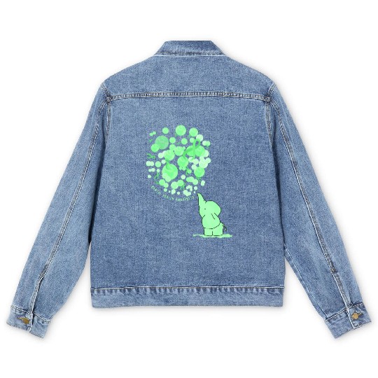 Mental Awareness 12 Step Recovery Mental Health Men's Denim Jackets