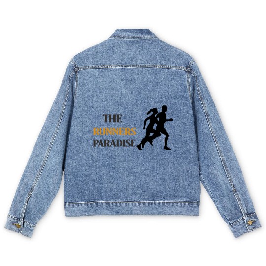 THE RUNNERS PARADISE RUNNUNG Men's Denim Jackets