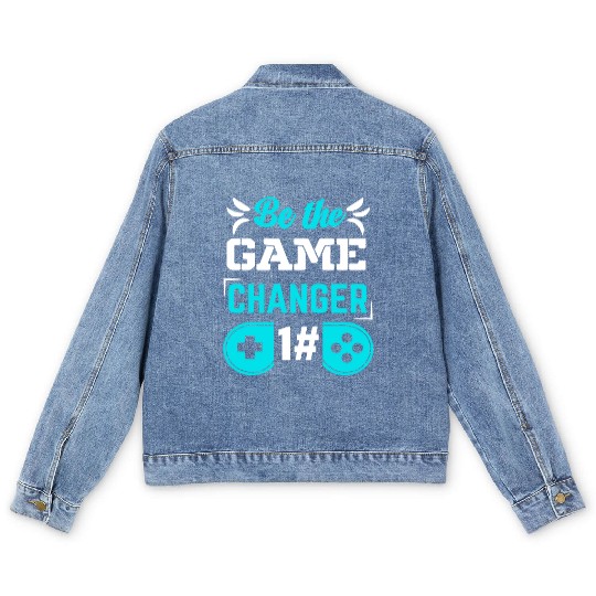 BE THE GAME CHANGER Men's Denim Jackets