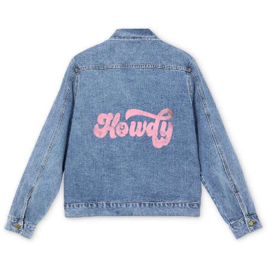 Howdy Rodeo Western Cory Southern Cowgirl Men's Denim Jackets