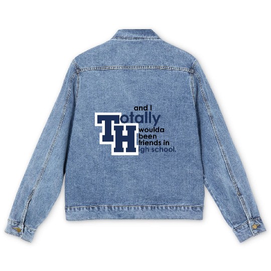 TH character friends Men's Denim Jackets