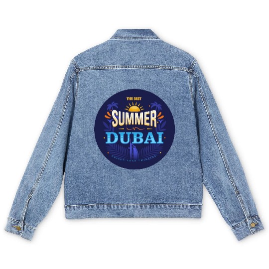 The Best Summer In Dubai Men's Denim Jackets