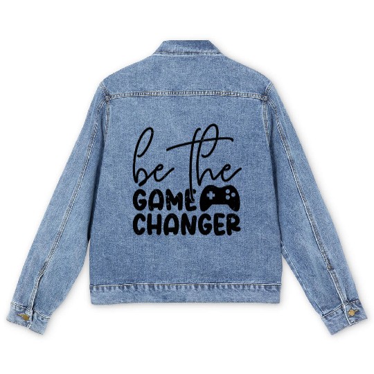 Be The Game Changer Men's Denim Jackets