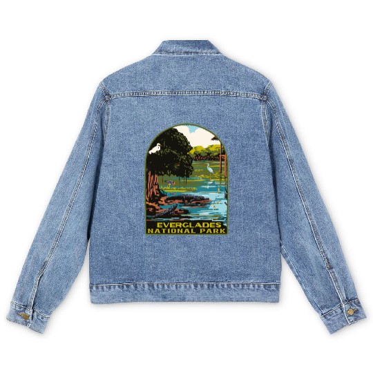everglades national park Men's Denim Jackets