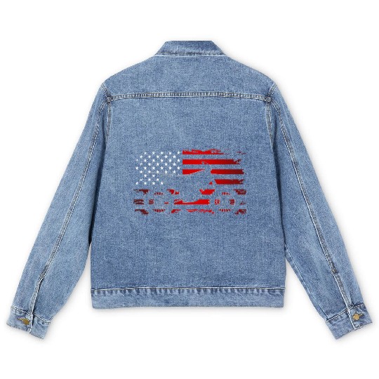 Motocross Dirt Bike - Dirt Bike Motocross Men's Denim Jackets