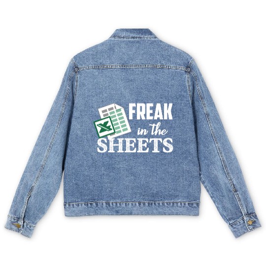 Freak In The Excel Sheets Accoant Men's Denim Jackets