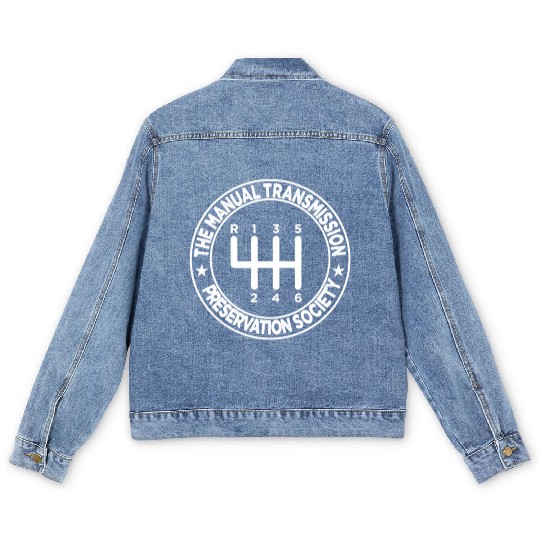 The Manual Transmission Preservation Society Men's Denim Jackets