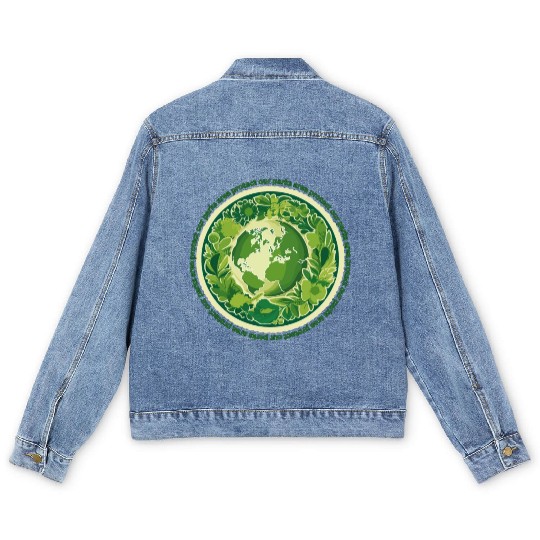 protect our parks and national parks areas Men's Denim Jackets