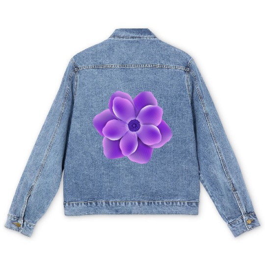 flower Men's Denim Jackets