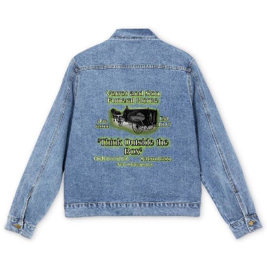 Verret and Son Funeral Home Men's Denim Jackets