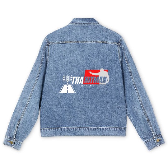Tha Hitman Racing Team Men's Denim Jackets