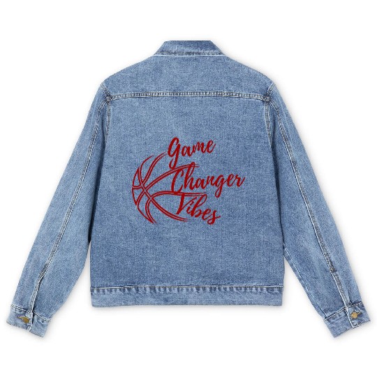 game changer vibes Men's Denim Jackets