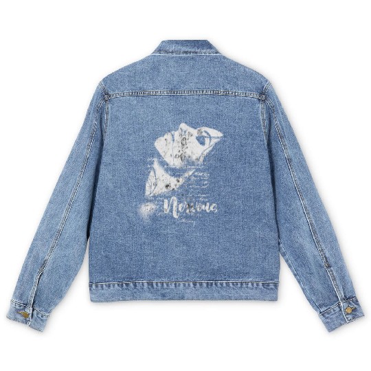 Y2k Aesthetic Grunge - Nervous Men's Denim Jackets