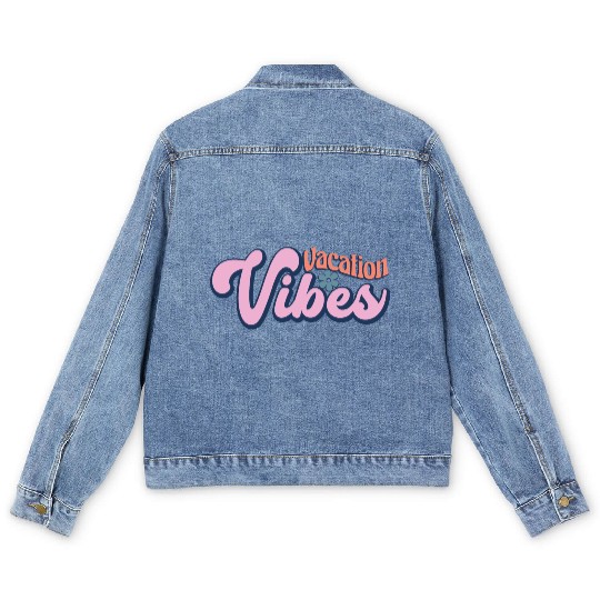 Summer Vibes Men's Denim Jackets