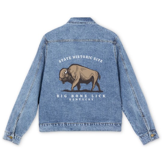 Big Bone Lick Park Men's Denim Jackets