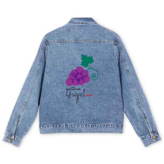 Feel Grape X Great Men's Denim Jackets