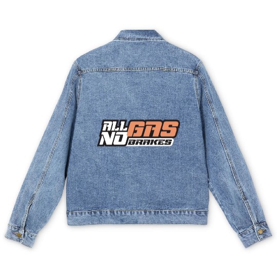 all gas no brakes Men's Denim Jackets