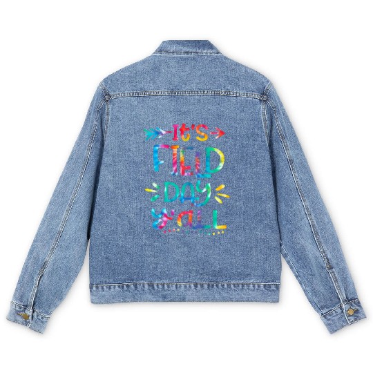 IT'S FIELD DAY y'all Men's Denim Jackets
