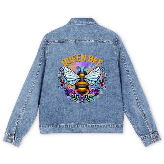 Queen Bee Gardening Men's Denim Jackets