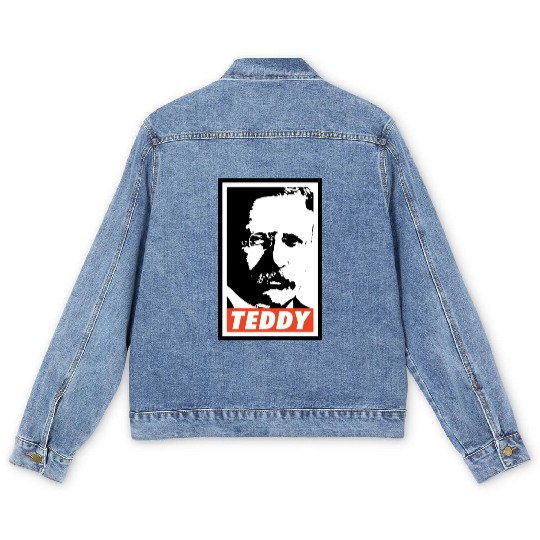 Teddy Roosevelt Men's Denim Jackets
