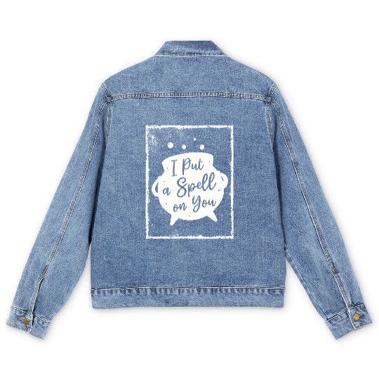 I put a Spell on you - Witchcraft Men's Denim Jackets