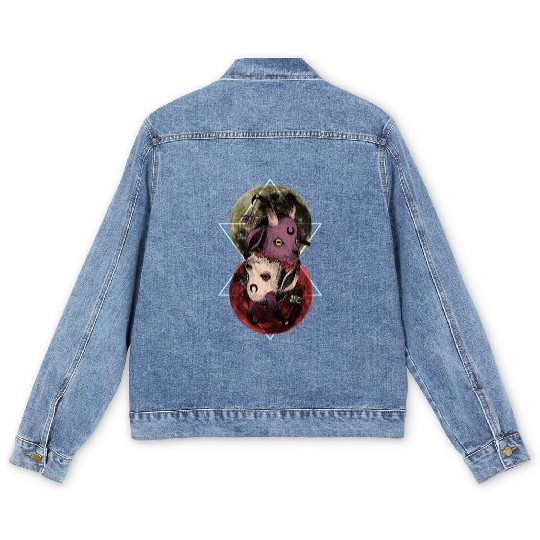 As Above So Below Goat Men's Denim Jackets