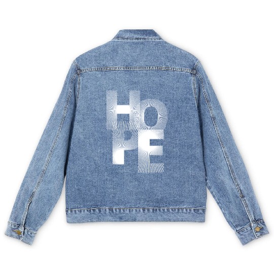 Typography Designs Men's Denim Jackets