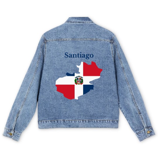 Santiago Province Dominican Republic Men's Denim Jackets