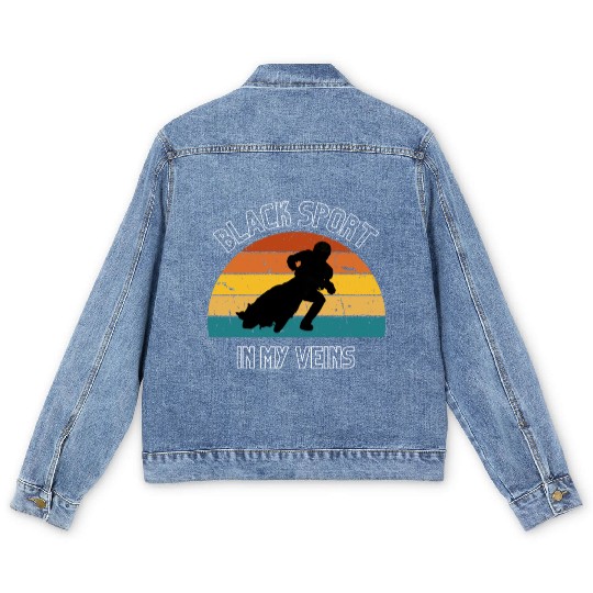 BLACK SPORT, SPEEDWAY Men's Denim Jackets