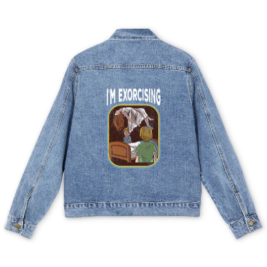 Horror Movie Nostalgia Men's Denim Jackets
