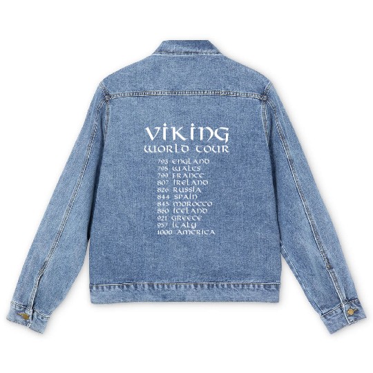 Viking World Tour Men's Denim Jackets