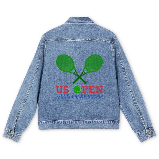 Tennis - Tennis Championship - Tennis Tournament Men's Denim Jackets