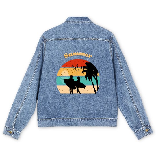 Summer design Men's Denim Jackets