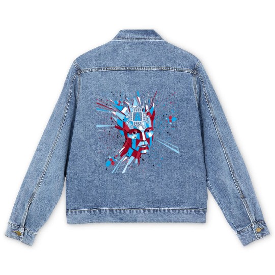 AI Artificial Intelligence Robot AI Robotics Men's Denim Jackets