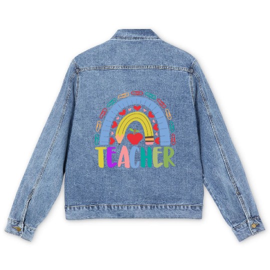 Teacher Men's Denim Jackets