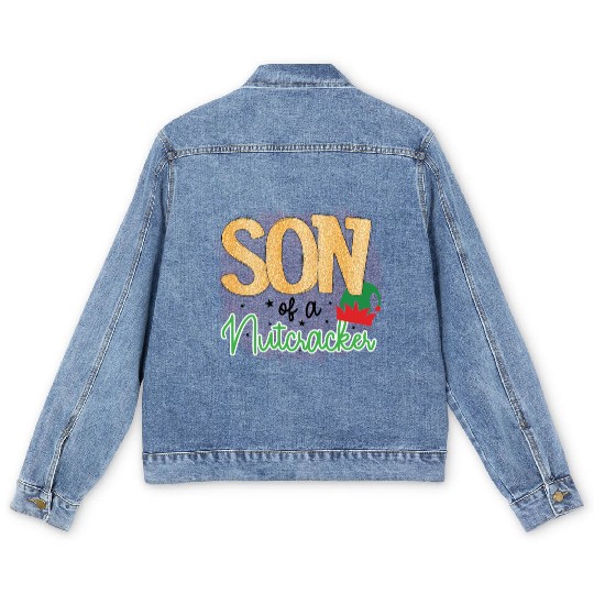 Son Of A Nutcracker Men's Denim Jackets