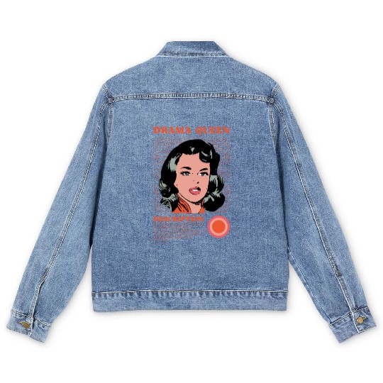 Drama Queen Description Men's Denim Jackets