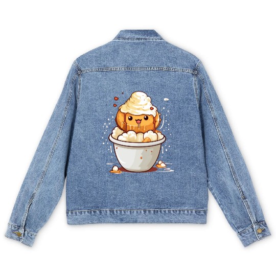 Takoyaki Lover Men's Denim Jackets