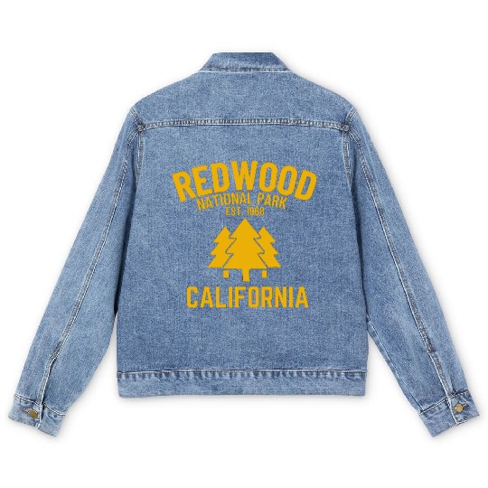 Redwood National Park Men's Denim Jackets