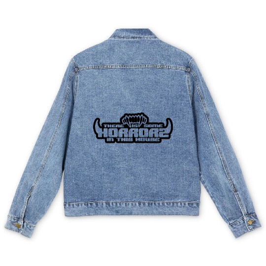 There's Some Horrors In This House Men's Denim Jackets