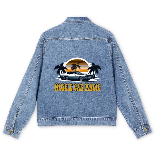 70s Muscle Men's Denim Jackets
