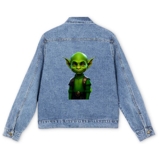 Green Goblin Rascal Embrace the Mischief Men's Denim Jackets