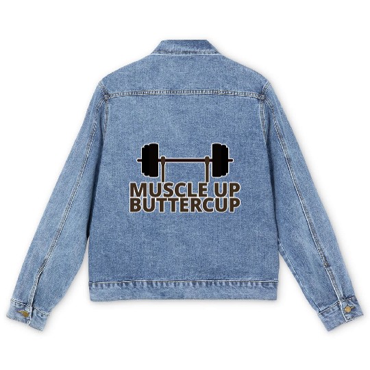 Muscle Up Buttercup 4 Men's Denim Jackets