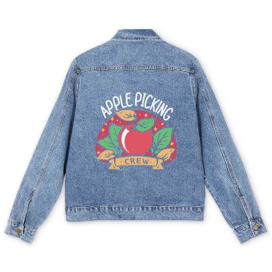 Apple Picking Crew Men's Denim Jackets