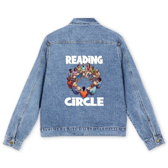 Reading Literature Reading Circle Buck Criticism Men's Denim Jackets
