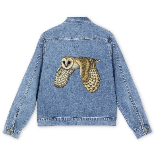 Barn Owl Men's Denim Jackets