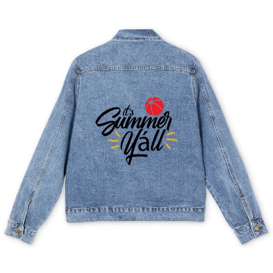 It s Summer Y all Men's Denim Jackets