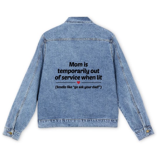 Go Ask Your Dad Men's Denim Jackets